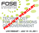 FOSE 2011 - Preview Webcast #2
