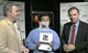 DV Magazine presents the Black Diamond Award to JVC for the GY-HM100 camera