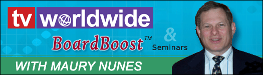 tvworldwide / BoardBoost Live Webcast: First Principles: Non=Profit Responsibilities in the New Regulatory Environment with BoardBoost's Morris Nunes September 1, 2004 at 1PM ET 