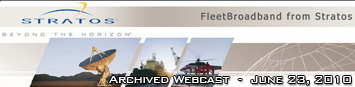 FleetBroadband from Stratos