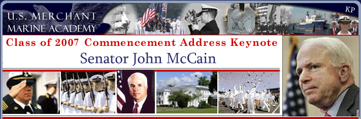 Live Webcast of The U.S. Merchant Marine Academy Class of 2006 Commencement Ceremony, featuring President George W. Bush as the Keynote speaker, at Kings Point, NY on June 19, Tell American to Live webcast 