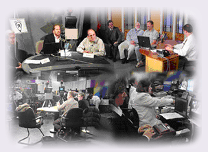 Collage of TVWorldwide.com in action