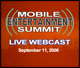 Mobile Entertainment Summit 2006 Live Webcast