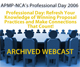 APMP-NCA's Professional Day 2006