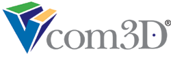 Vcom3D logo