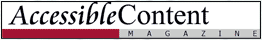 Accessible Content Magazine