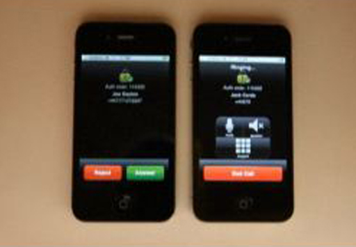 Cellcrypt Demonstrates Encrypted Calls on iPhone And Nokia