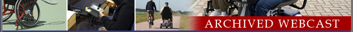 Archived Webcast of the National Council on Disability ADA Town Hall Meeting 2006 - A National Dialogue on the State of Disability, July 26, 2006