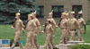 Performance by the USMMA Precision Drill Team