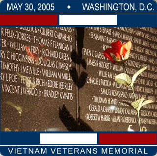 Archived Webcast of Annual Memorial Day Observance at the Wall on Monday, May 30 at 1PM