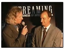 Doug Wyllie awards Dave Gardy , CEO TVWorldwide.com,  one of the 50 Most Influential People In Streaming